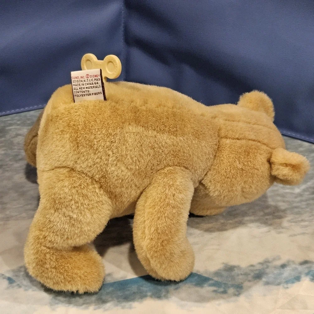 GUND Disney Winnie The‎ Pooh Musical Wind Up Plush Bear Baby Toy